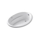 Kohler 1162-GH-0 Sunward Heated Bubblemassage Bath, 5'