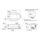 Kohler 1162-GH-96 Sunward Heated Bubblemassage Bath, 5'
