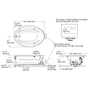 Kohler 1162-GHW-0 Sunward Heated Bbm Bask Bath, 5'