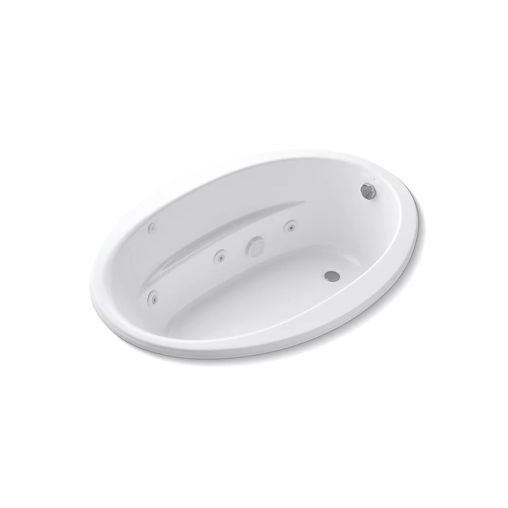Kohler 1162-H-0 Sunward 60X42 Oval Flexjet Wp W/Heat