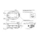 Kohler 1162-S1-0 Sunward 60X42 Oval Flexjet Whirlpool