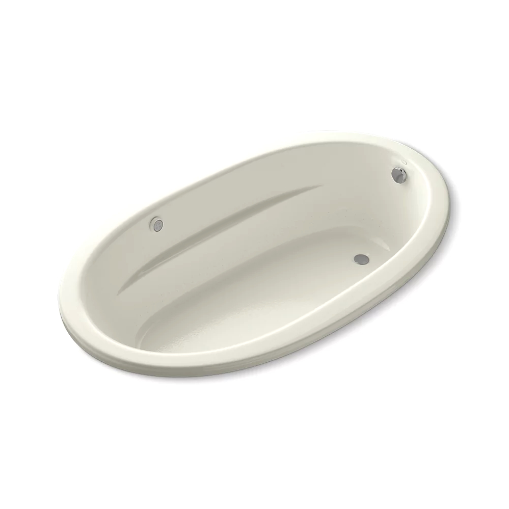 Kohler 1164-GH-96 Sunward Heated Bubblemassage Bath, 6'