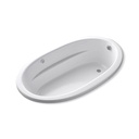 Kohler 1164-GHW-0 Sunward Heated Bbm Bask Bath, 6'