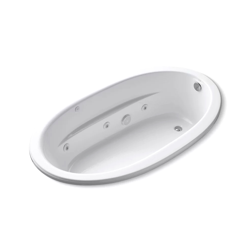 Kohler 1164-S1-0 Sunward 72X42 Oval Flexjet Whirlpool