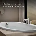 Kohler 1165-0 Sunward 72X42 Oval Bath, Drop-In