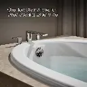 Kohler 1165-S1-0 Sunward 72X42 Oval Bath, Drop-In