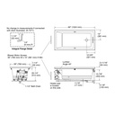 Kohler 1167-GHRW-0 Underscore Heated Bbm Bask 5' Bath
