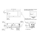 Kohler 1167-GHW-0 Underscore Heated Bbm Bask 5' Bath