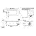 Kohler 1168-JH-95 Underscore 60X32X21 Fj Whirlpool Bath