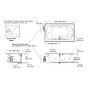 Kohler 1170-JHE-0 Memoirs 5.5' Flexjet Whirlpool