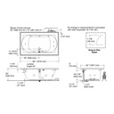 Kohler 1170-JHH-96 Memoirs 5.5' Flexjet Whirlpool