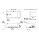 Kohler 1173-JH-0 Underscore 66X36X22 Fj Whirlpool Bath