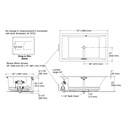 Kohler 1174-GH-7 Underscore Heated Bbm 6' Bath