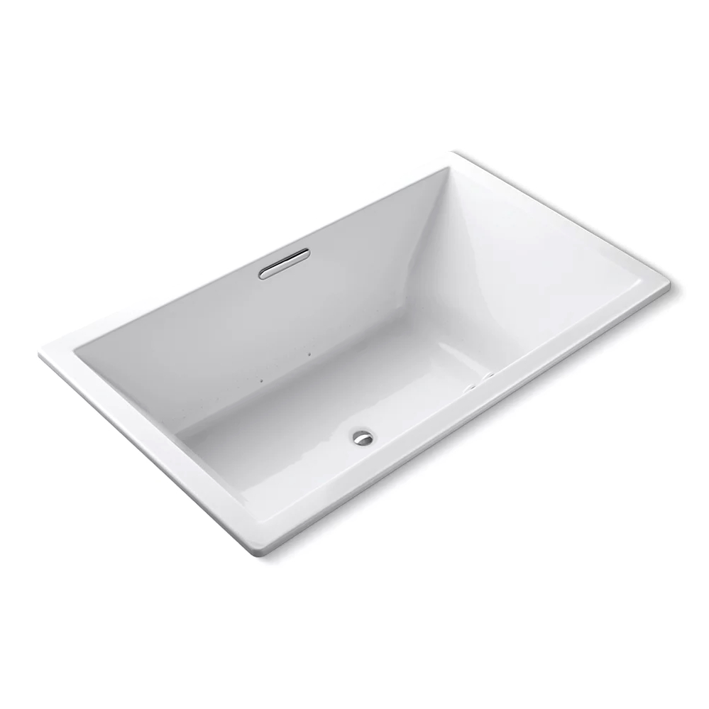 Kohler 1174-GHW-0 Underscore Heated Bbm Bask 6' Bath