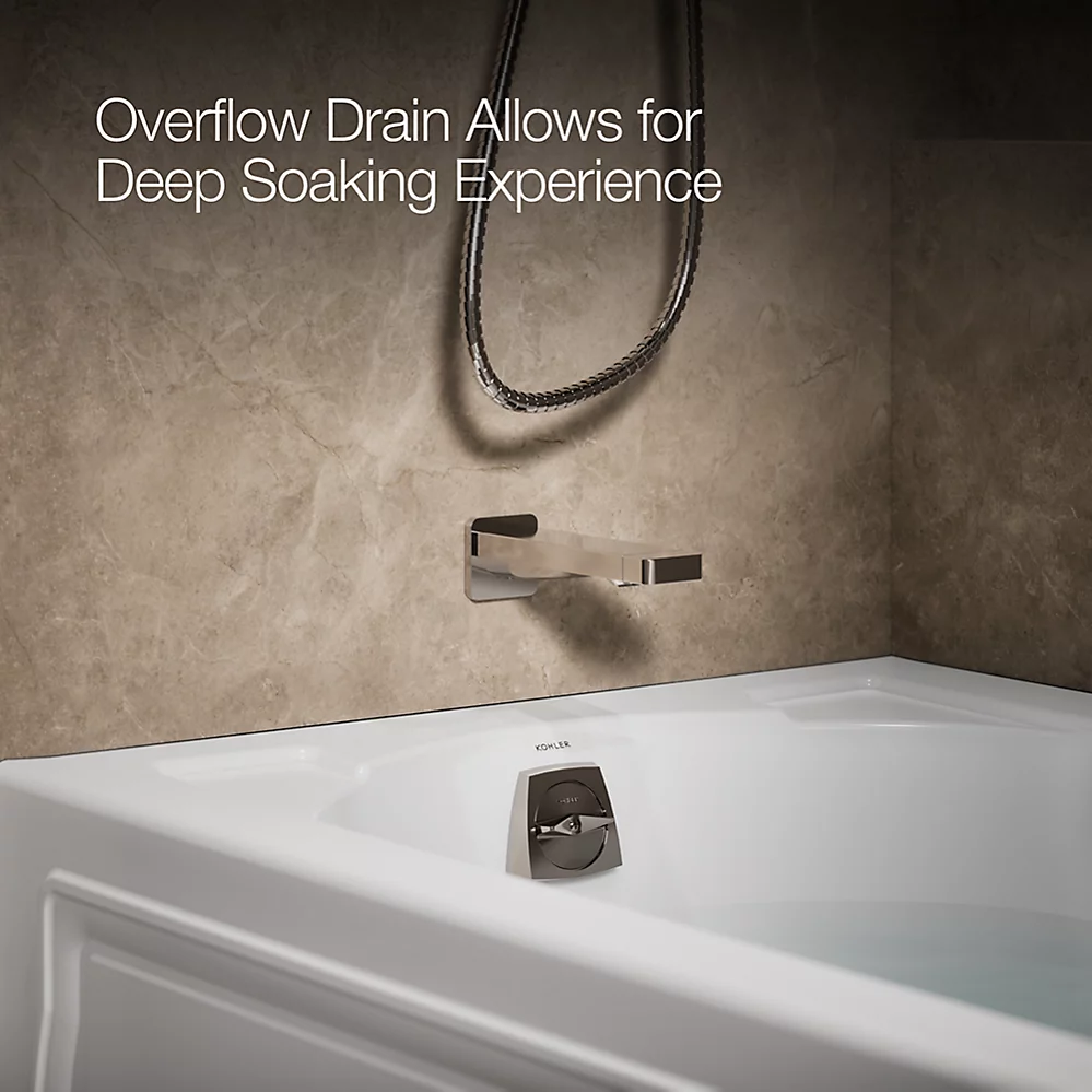 Kohler 1184-LA-0 Devonshire 5' Bath, Lh Apron
