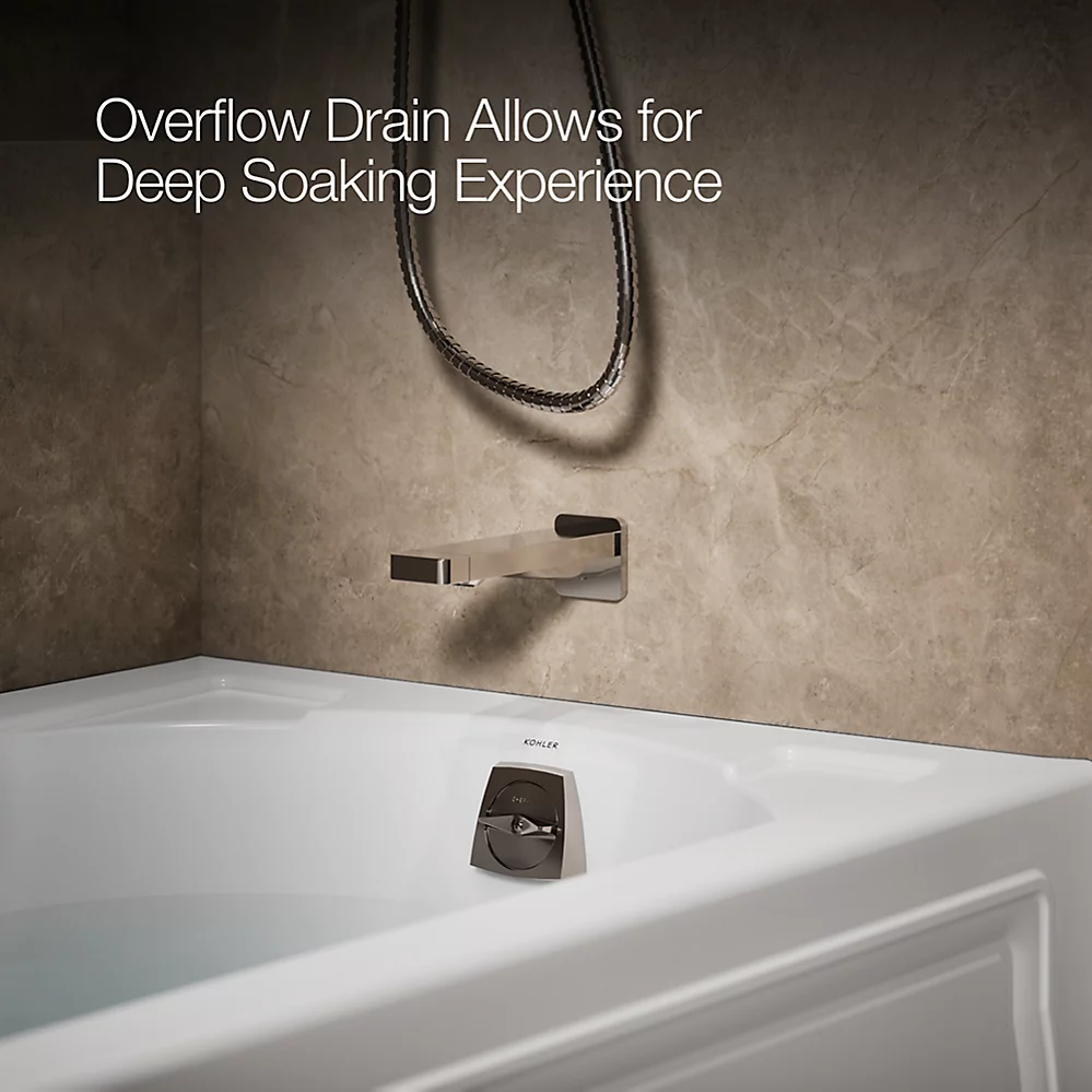 Kohler 1184-RA-0 Devonshire 5' Bath, Rh Apron