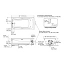 Kohler 1224-GHLW-0 Mariposa 5.5' Heated Bbm Bask Bath