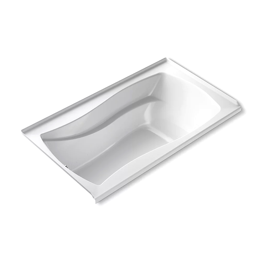 Kohler 1224-GHRF-0 Mariposa 5.5' Heated Bbm Bath, Flg