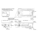 Kohler 1224-RH-0 Mariposa 5-1/2 Wp Flg Usa Rh 120V Heat