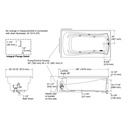 Kohler 1224-RW-0 Mariposa Bask 5-1/2 Wp Flanged Usa Rh
