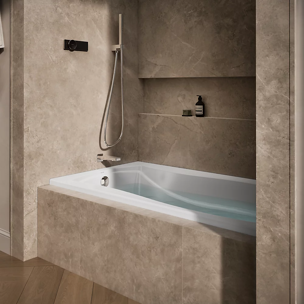 Kohler 1229-L-0 Mariposa 5-1/2 Bath/Lh+Flange
