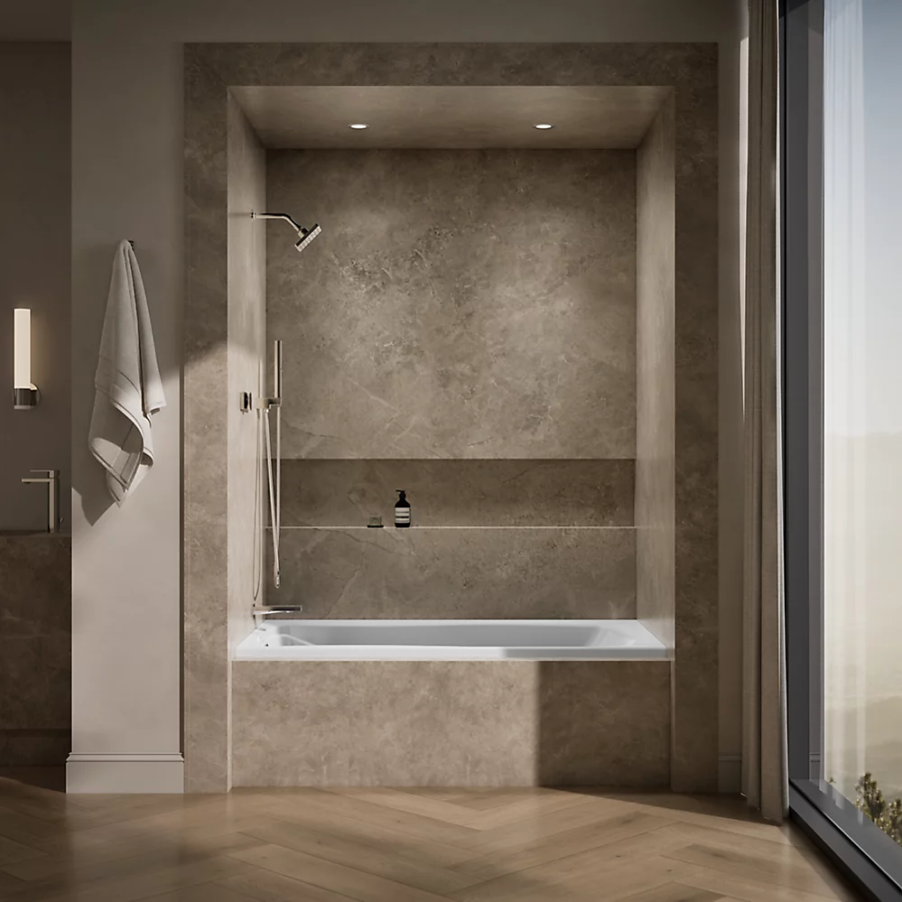Kohler 1229-L-0 Mariposa 5-1/2 Bath/Lh+Flange