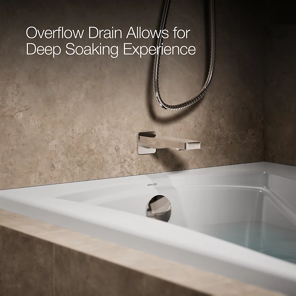 Kohler 1229-L-0 Mariposa 5-1/2 Bath/Lh+Flange