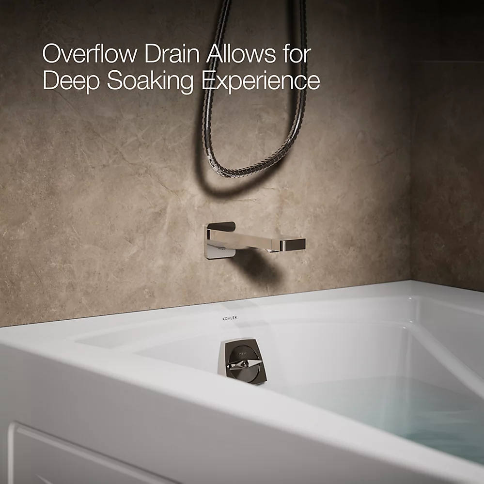 Kohler 1229-LA-0 Mariposa 5.5 Bath, W/Apron, Lh