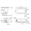 Kohler 1239-GHRW-0 Mariposa 5' Bbm Bask Bath