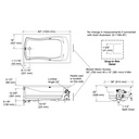 Kohler 1239-GHW-0 Mariposa 5' Bbm Bask Bath