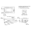 Kohler 1239-HL-0 Mariposa 5' Wp Int Aprn Usa Lh 120V Heat
