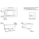Kohler 1242-0 Mariposa 5' Bath/Drop-In