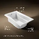 Kohler 1242-L-0 Mariposa 5' Bath/Lh+Flange