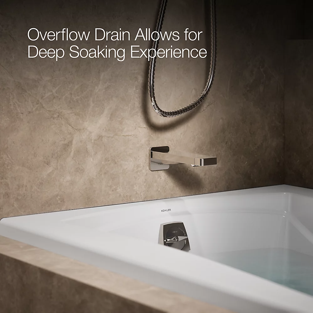 Kohler 1242-L-0 Mariposa 5' Bath/Lh+Flange