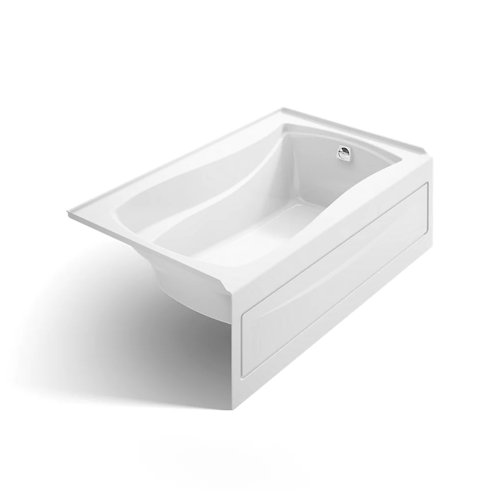 Kohler 1242-LA-0 Mariposa 5' Bath, W/Apron, Lh