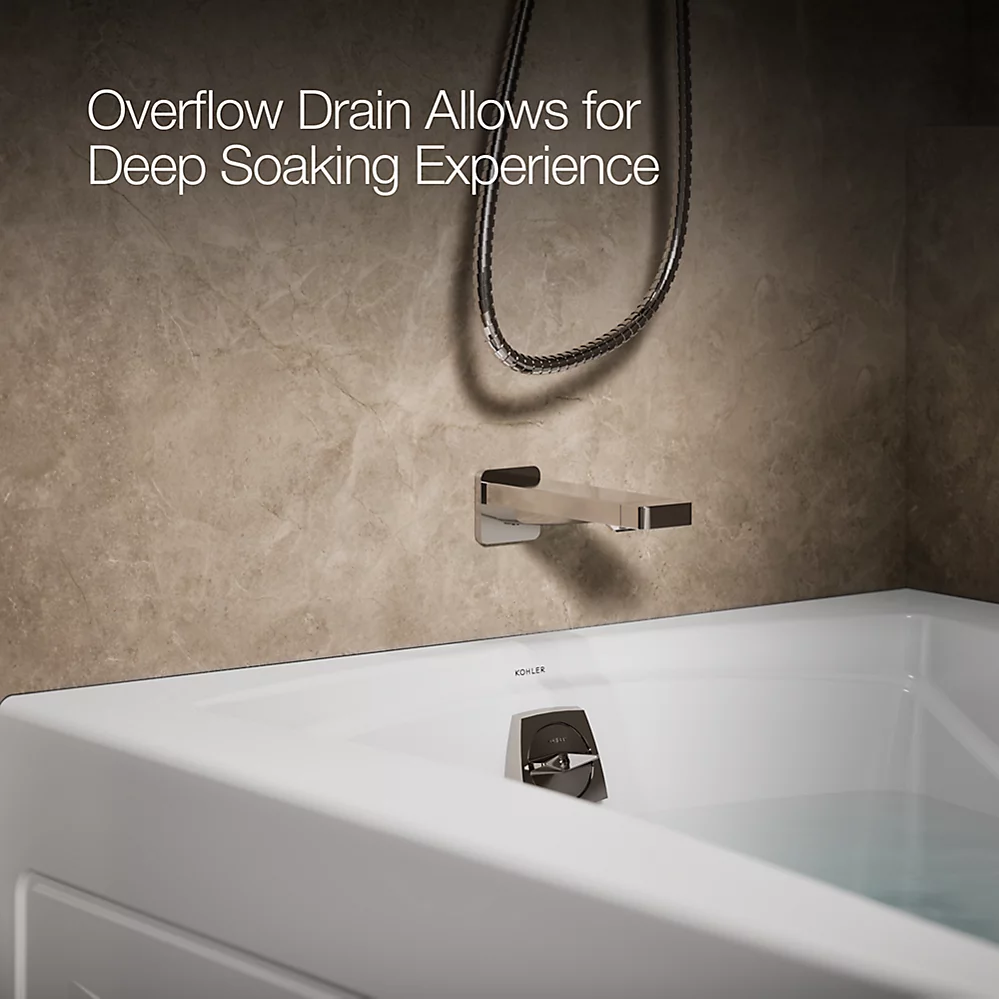 Kohler 1242-LA-0 Mariposa 5' Bath, W/Apron, Lh