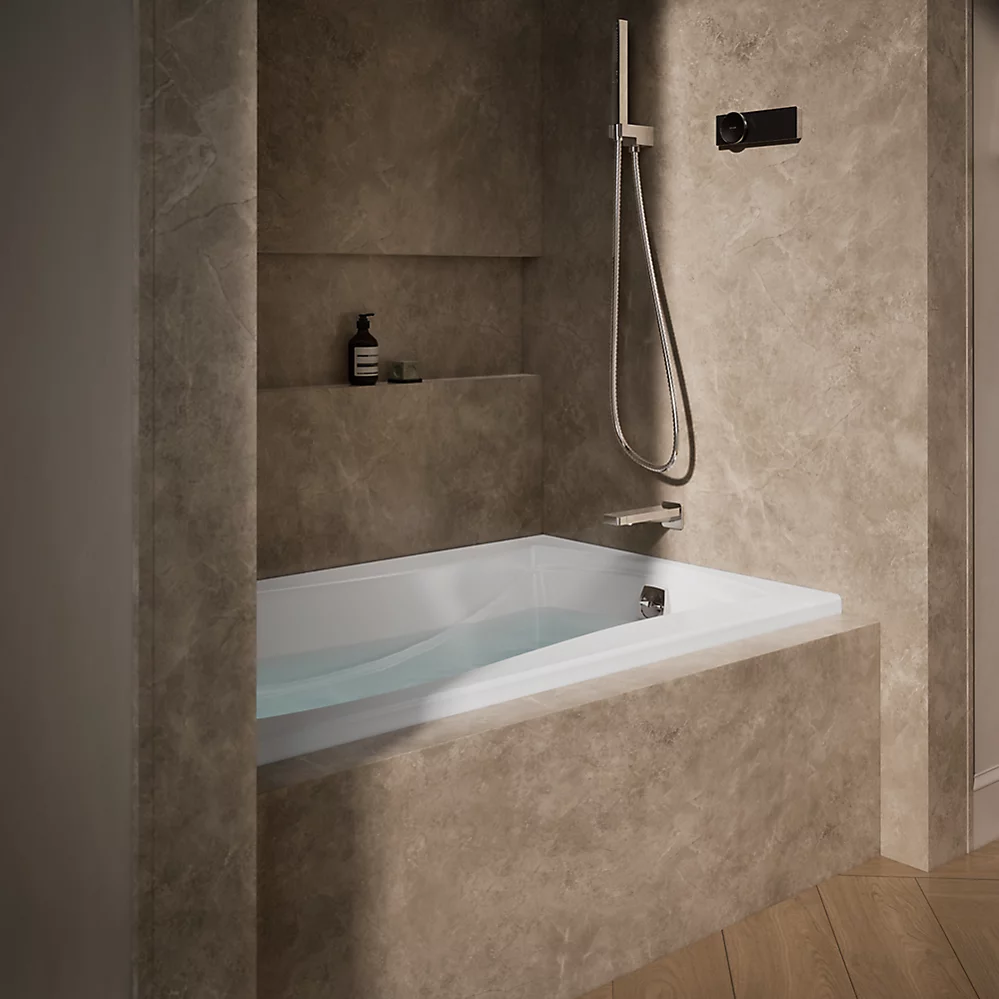 Kohler 1242-R-0 Mariposa 5' Bath/Rh+Flange