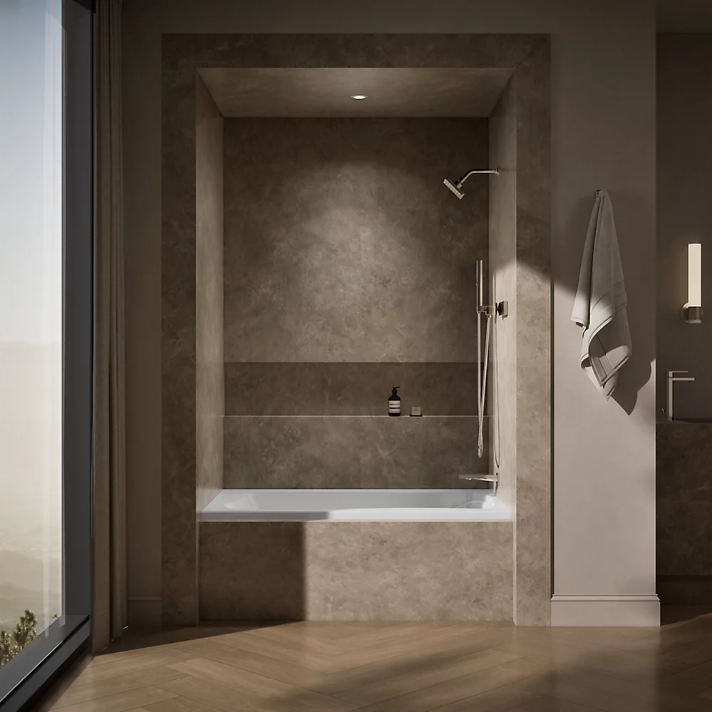 Kohler 1242-R-0 Mariposa 5' Bath/Rh+Flange