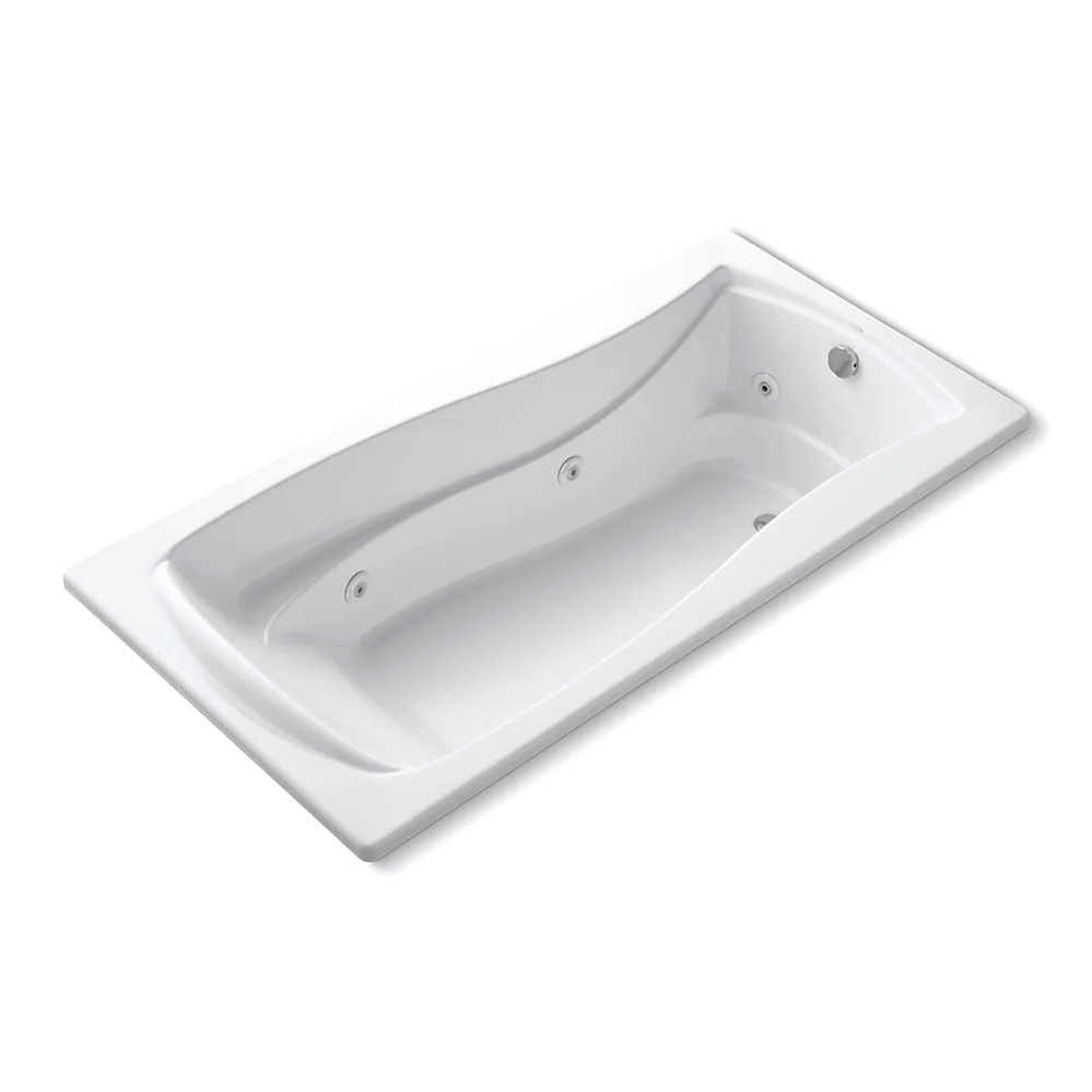 Kohler 1257-CB-0 Mariposa 6' Bath Whirlpool, Custom