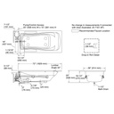 Kohler 1257-CB-0 Mariposa 6' Bath Whirlpool, Custom