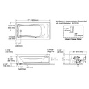 Kohler 1257-GHLA-0 Mariposa Heated Bbm Bath, Apron, Lh