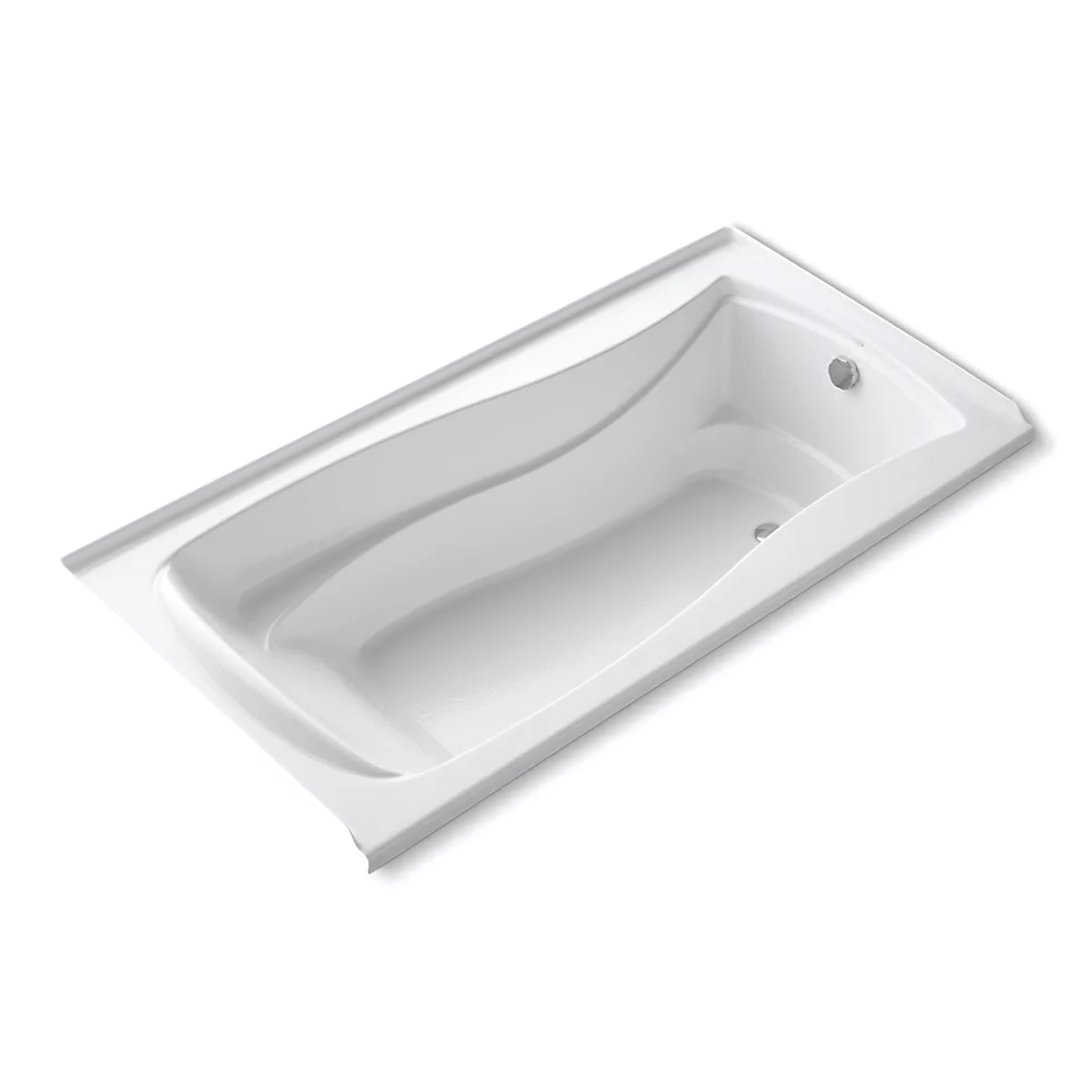 Kohler 1257-GHLF-0 Mariposa Heated Bbm Bath, Lh W/Flg