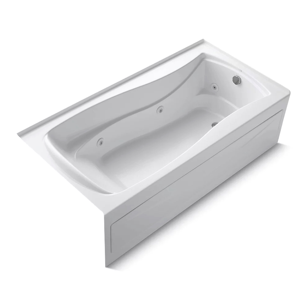 Kohler 1257-HR-0 Mariposa 6' Wpool 120V Usa Rh Drn Int Ap