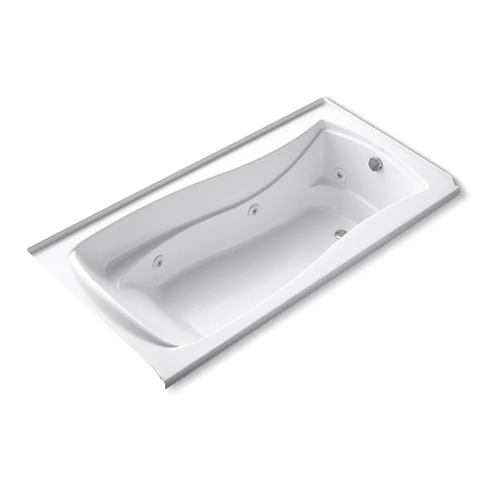 Kohler 1257-LW-0 Mariposa Bask 6' Wpool/Lh+Flange