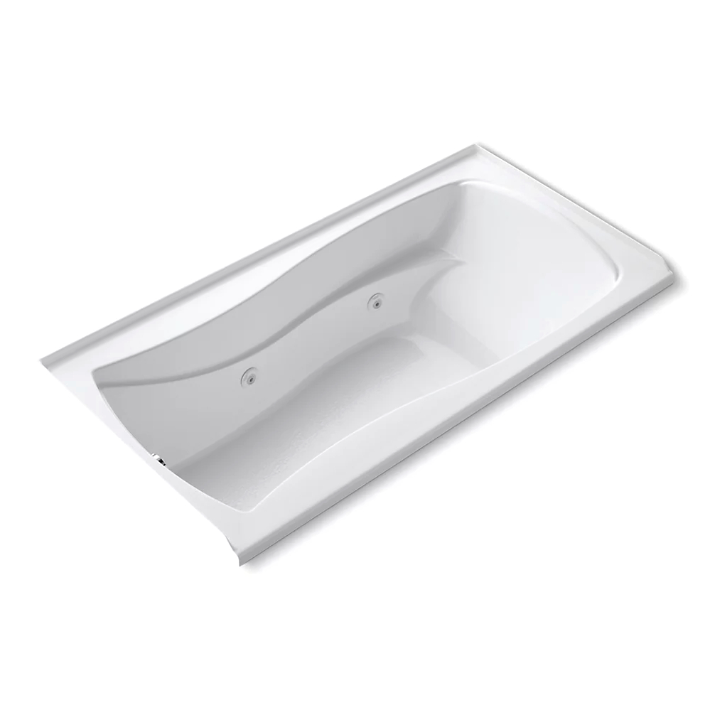 Kohler 1257-R-0 Mariposa 6' Wpool/Rh+Flange