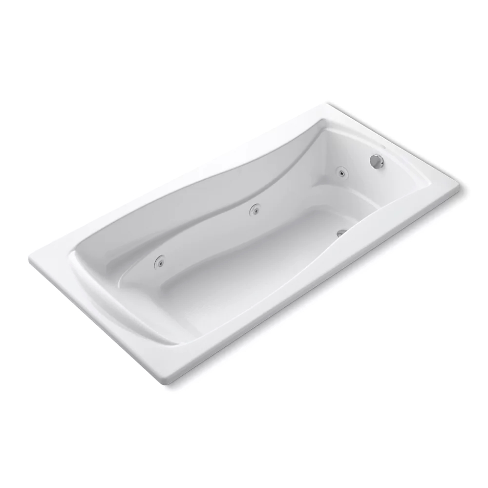 Kohler 1257-W1-0 Mariposa Bask 6' Wpool/Drop-In
