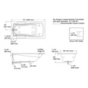 Kohler 1259-0 Mariposa 6' Bath/Drop-In
