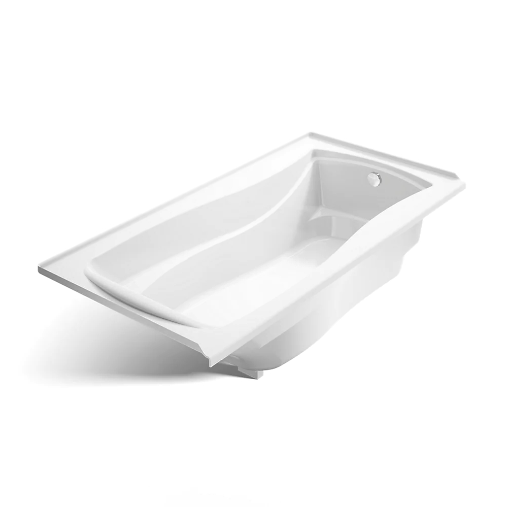 Kohler 1259-L-0 Mariposa 6' Bath/Lh+Flange