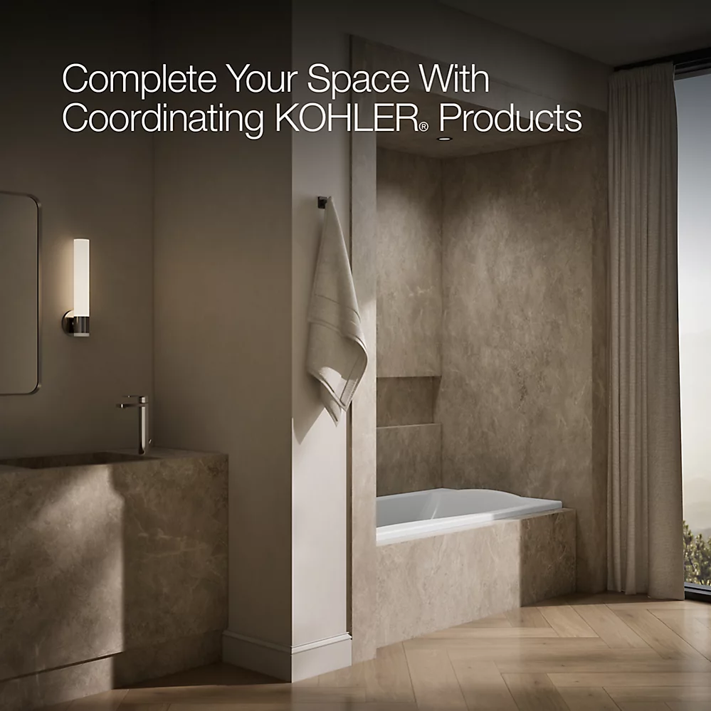 Kohler 1259-L-0 Mariposa 6' Bath/Lh+Flange