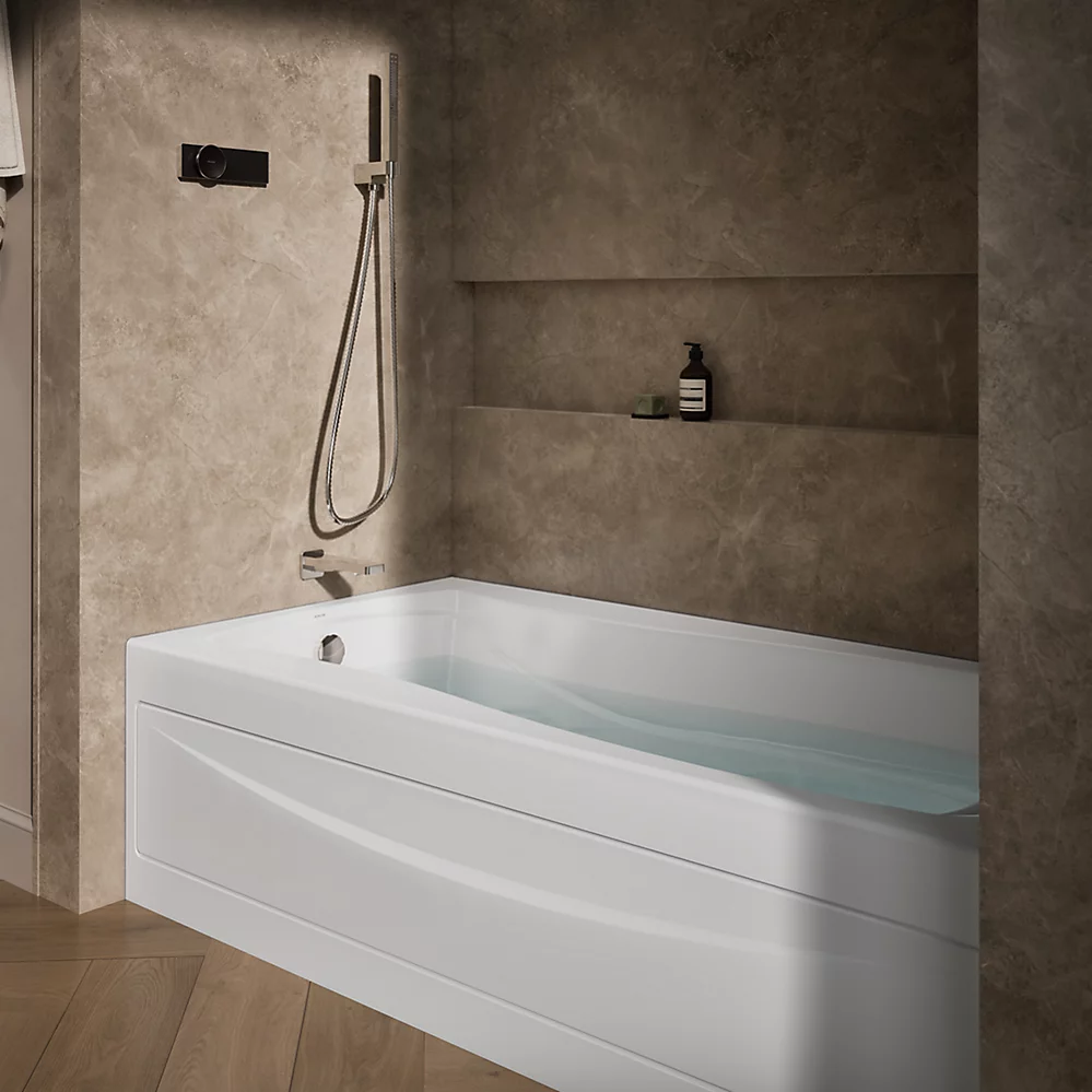 Kohler 1259-LA-0 Mariposa 6' Bath, W/Arpon, Lh